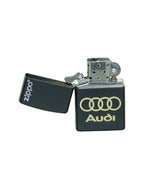 Zippo Feuerzeug schwarz mit-ohne Gravur